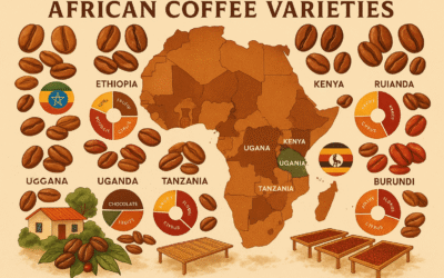 Coffee Bean Varieties of Africa: A Comprehensive Guide to Regional Characteristics